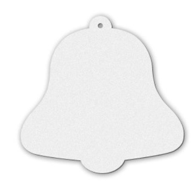 Zawieszka świąteczna do nadruku - dzwonek